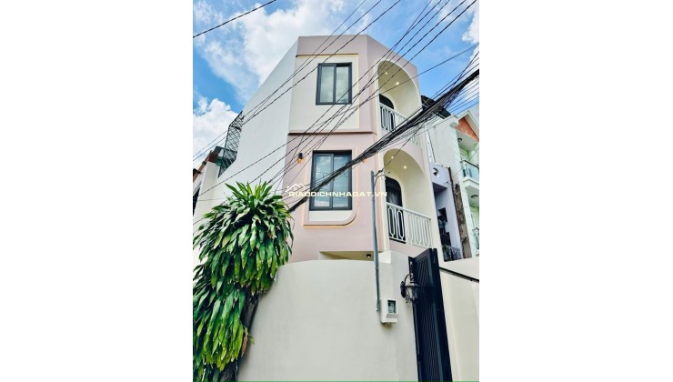 Nhà hẻm ô tô Nguyễn Văn Lượng, Gò Vấp - 3 tầng mới xây, 36m2, 3PN, tặng nội thất